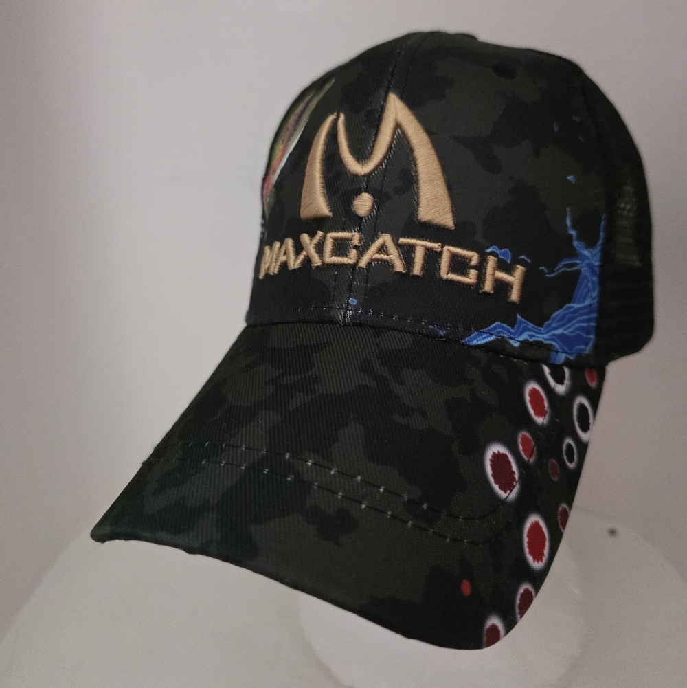 MaxCatch fishing fish mesh back Snapback Adjustable Baseball Trucker Hat Cap MEN